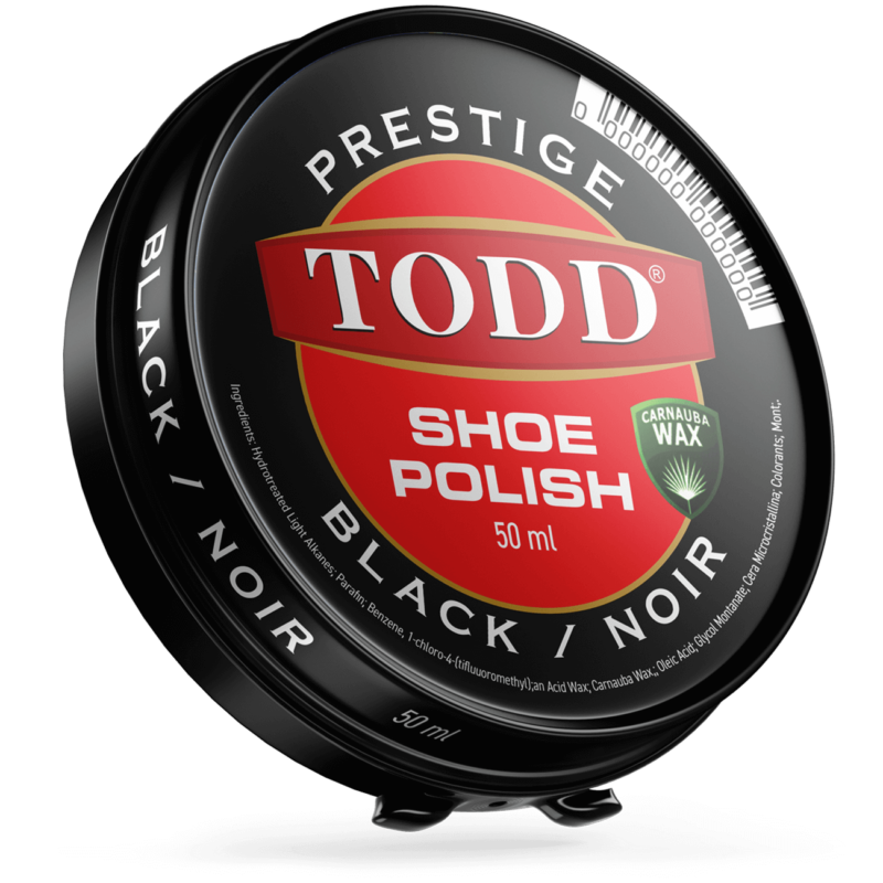 toddcare.com TODD SHOE POLISH BLACK / NOIR
